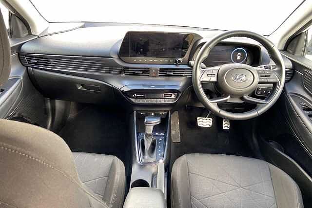 Hyundai BAYON 1.0 T-GDi MHEV Premium SUV 5dr Petrol Hybrid DCT Euro 6 (s/s) (100 ps) White