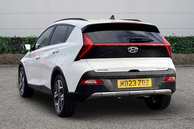 Hyundai BAYON 1.0 T-GDi MHEV Premium SUV 5dr Petrol Hybrid DCT Euro 6 (s/s) (100 ps) White