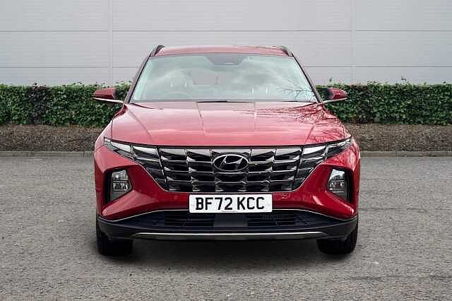 Hyundai TUCSON 1.6 h T-GDi Premium SUV 5dr Petrol Hybrid Auto Euro 6 (s/s) (230 ps) Red