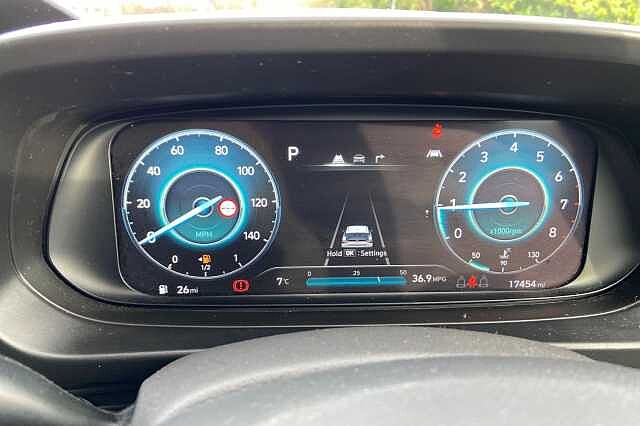 Hyundai BAYON 1.0 T-GDi MHEV Ultimate SUV 5dr Petrol Hybrid DCT Euro 6 (s/s) (100 ps) Blue