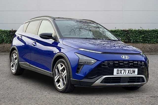 Hyundai BAYON 1.0 T-GDi MHEV Ultimate SUV 5dr Petrol Hybrid DCT Euro 6 (s/s) (100 ps) Blue