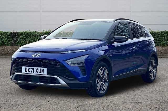 Hyundai BAYON 1.0 T-GDi MHEV Ultimate SUV 5dr Petrol Hybrid DCT Euro 6 (s/s) (100 ps) Blue