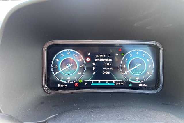 Hyundai Kona 1.6 h-GDi Ultimate SUV 5dr Petrol Hybrid DCT Euro 6 (s/s) (141 ps)