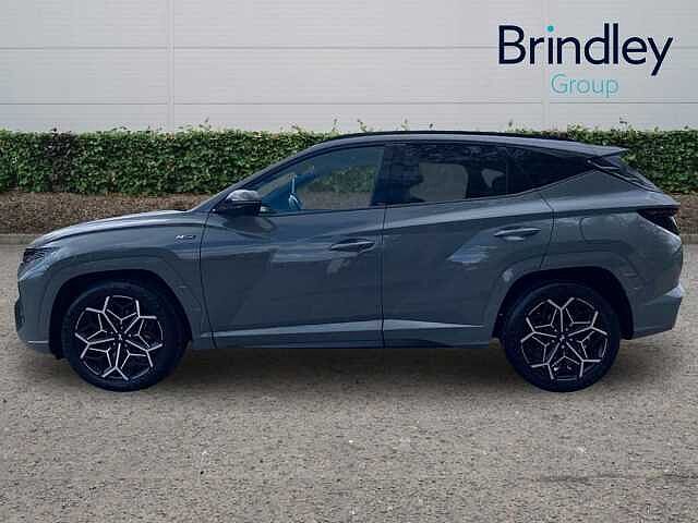Hyundai TUCSON 1.6 T-GDi N Line SUV 5dr Petrol Manual Euro 6 (s/s) (150 ps) Grey