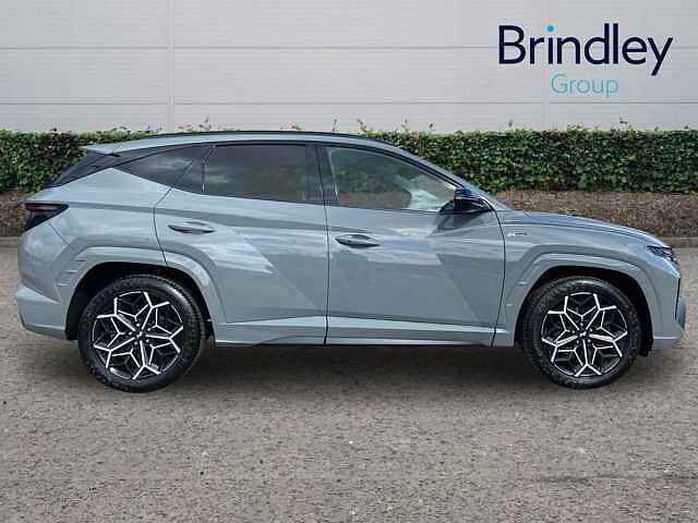 Hyundai TUCSON 1.6 T-GDi N Line SUV 5dr Petrol Manual Euro 6 (s/s) (150 ps) Grey