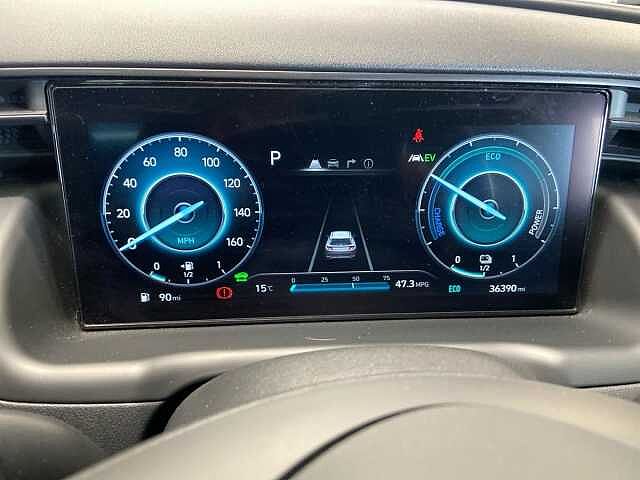 Hyundai TUCSON 1.6 h T-GDi N Line S SUV 5dr Petrol Hybrid Auto Euro 6 (s/s) (230 ps) Red