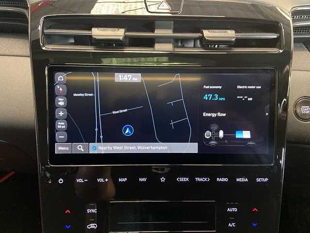 Hyundai TUCSON 1.6 h T-GDi N Line S SUV 5dr Petrol Hybrid Auto Euro 6 (s/s) (230 ps) Red