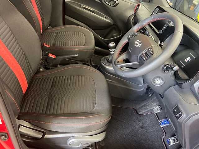 Hyundai I10 1.0 T-GDi N Line Hatchback 5dr Petrol Manual Euro 6 (s/s) (90 ps) Dragon Red