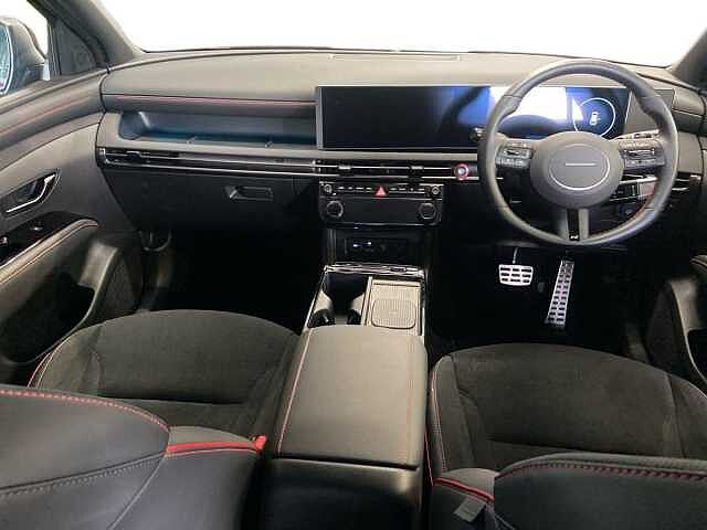 Hyundai TUCSON 1.6T N Line SUV 5dr Petrol Hybrid Auto Euro 6 (s/s) (239 ps) Ultimate Red
