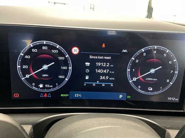 Hyundai TUCSON 1.6T N Line SUV 5dr Petrol Hybrid Auto Euro 6 (s/s) (239 ps) Ultimate Red