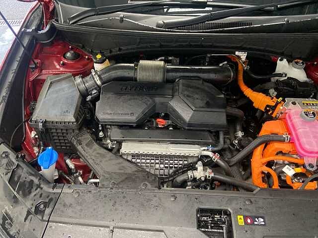 Hyundai TUCSON 1.6T N Line SUV 5dr Petrol Hybrid Auto Euro 6 (s/s) (239 ps) Ultimate Red