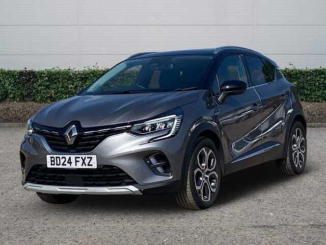 Renault CAPTUR 1.6 E-TECH techno SUV 5dr Petrol Hybrid Auto Euro 6 (s/s) (145 ps) Grey