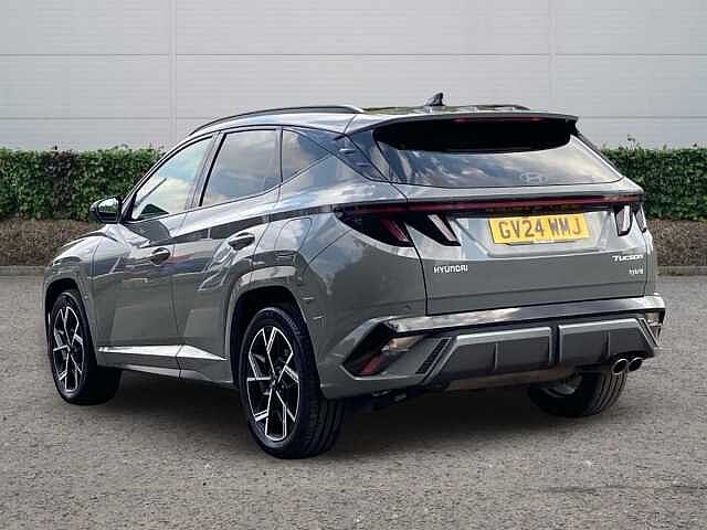 Hyundai TUCSON 1.6 T-GDi N Line S SUV 5dr Petrol Hybrid Auto Euro 6 (s/s) (215 ps) SHADOW Grey
