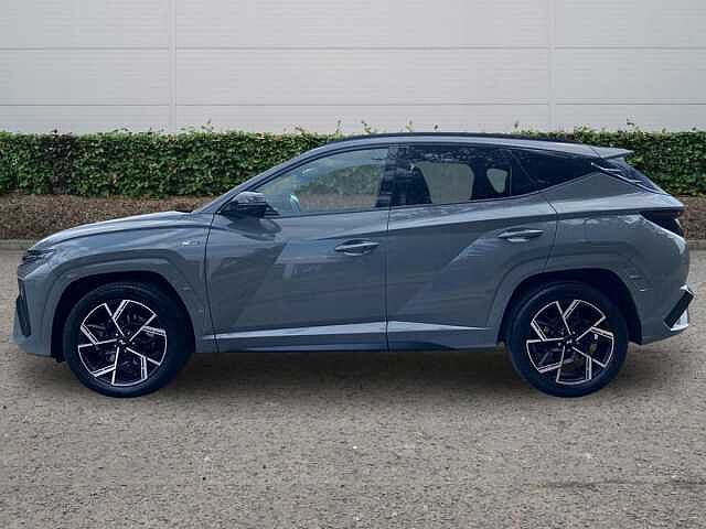 Hyundai TUCSON 1.6 T-GDi N Line S SUV 5dr Petrol Hybrid Auto Euro 6 (s/s) (215 ps) SHADOW Grey