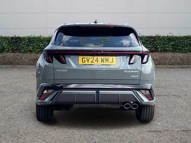 Hyundai TUCSON 1.6 T-GDi N Line S SUV 5dr Petrol Hybrid Auto Euro 6 (s/s) (215 ps) SHADOW Grey