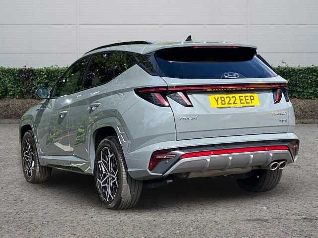 Hyundai TUCSON 1.6 h T-GDi N Line SUV 5dr Petrol Hybrid Auto Euro 6 (s/s) (230 ps) Shadow Grey
