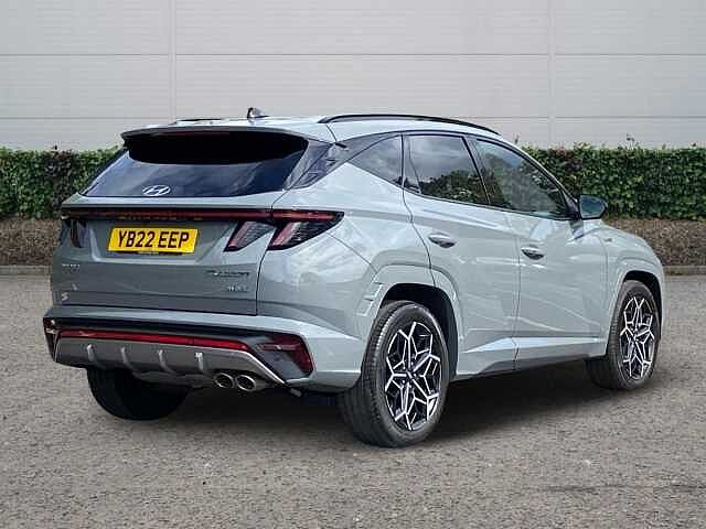 Hyundai TUCSON 1.6 h T-GDi N Line SUV 5dr Petrol Hybrid Auto Euro 6 (s/s) (230 ps) Shadow Grey