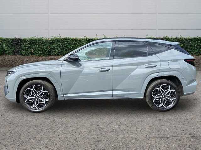 Hyundai TUCSON 1.6 h T-GDi N Line SUV 5dr Petrol Hybrid Auto Euro 6 (s/s) (230 ps) Shadow Grey