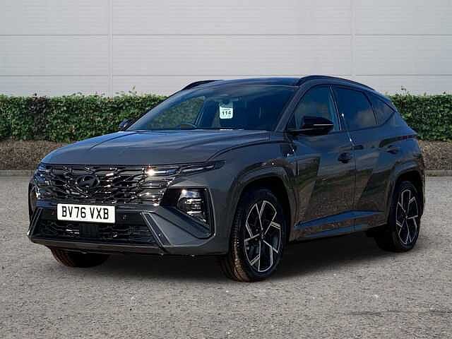 Hyundai TUCSON 1.6 T-GDi 13.8kWh N Line S SUV 5dr Petrol Plug-in Hybrid Auto Euro 6 (s/s) (253 ECOTRONIC Grey