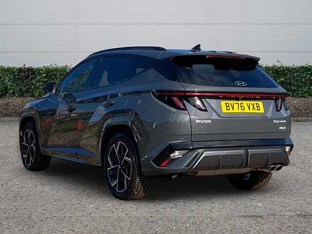 Hyundai TUCSON 1.6 T-GDi 13.8kWh N Line S SUV 5dr Petrol Plug-in Hybrid Auto Euro 6 (s/s) (253 ECOTRONIC Grey