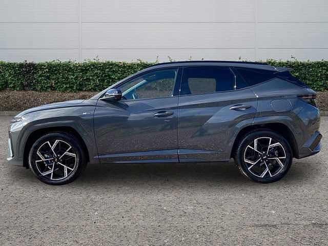 Hyundai TUCSON 1.6 T-GDi 13.8kWh N Line S SUV 5dr Petrol Plug-in Hybrid Auto Euro 6 (s/s) (253 ECOTRONIC Grey