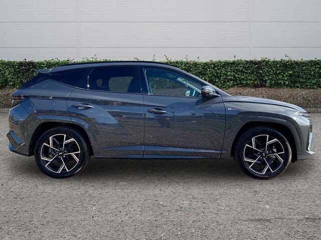 Hyundai TUCSON 1.6 T-GDi 13.8kWh N Line S SUV 5dr Petrol Plug-in Hybrid Auto Euro 6 (s/s) (253 ECOTRONIC Grey