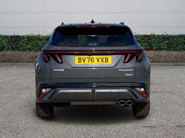 Hyundai TUCSON 1.6 T-GDi 13.8kWh N Line S SUV 5dr Petrol Plug-in Hybrid Auto Euro 6 (s/s) (253 ECOTRONIC Grey