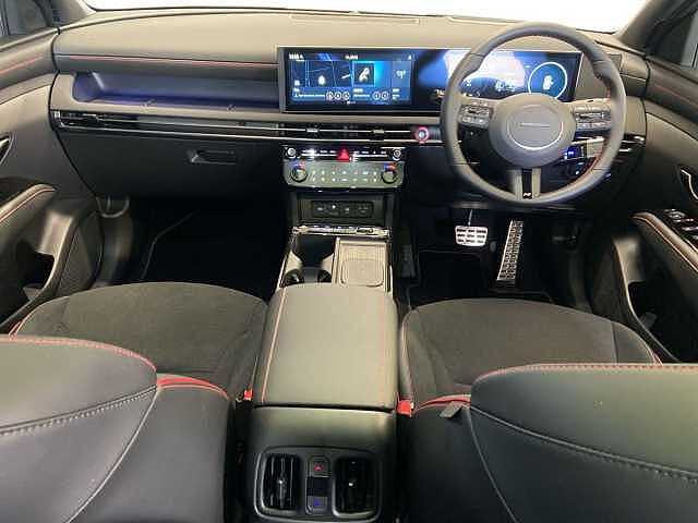 Hyundai TUCSON 1.6 T-GDi 13.8kWh N Line S SUV 5dr Petrol Plug-in Hybrid Auto Euro 6 (s/s) (253 SERENITY White