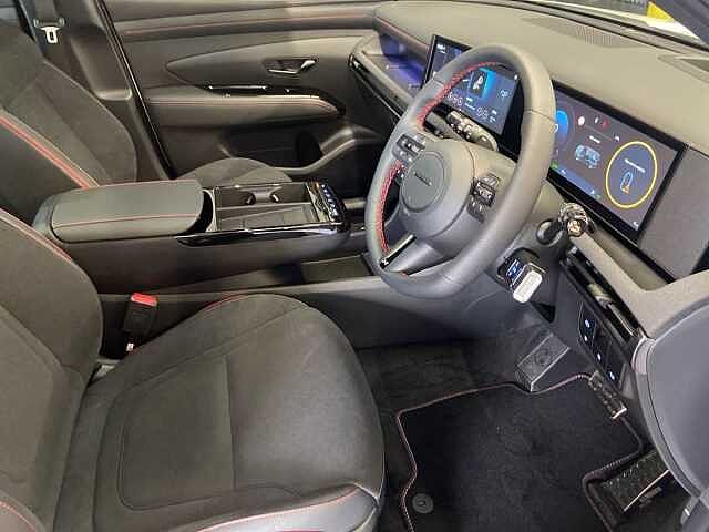Hyundai TUCSON 1.6 T-GDi 13.8kWh N Line S SUV 5dr Petrol Plug-in Hybrid Auto Euro 6 (s/s) (253 SERENITY White