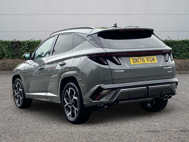 Hyundai TUCSON 1.6T Hybrid N Line Edition SUV 5dr Petrol Hybrid Auto Euro 6 (s/s) (239 ps) Grey