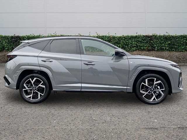 Hyundai TUCSON 1.6T Hybrid N Line Edition SUV 5dr Petrol Hybrid Auto Euro 6 (s/s) (239 ps) Grey