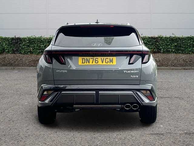 Hyundai TUCSON 1.6T Hybrid N Line Edition SUV 5dr Petrol Hybrid Auto Euro 6 (s/s) (239 ps) Grey
