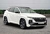 Hyundai TUCSON 1.6 T-GDi MHEV N Line S SUV 5dr Petrol Hybrid DCT Euro 6 (s/s) (150 ps) White