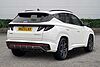 Hyundai TUCSON 1.6 T-GDi MHEV N Line S SUV 5dr Petrol Hybrid DCT Euro 6 (s/s) (150 ps) White