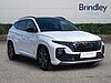 Hyundai TUCSON 1.6 h T-GDi N Line S SUV 5dr Petrol Hybrid Auto Euro 6 (s/s) (230 ps) Polar White
